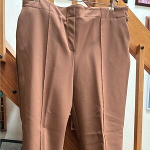 Rachel Zoe Brown Pants 16 Like New Elastic Waist.